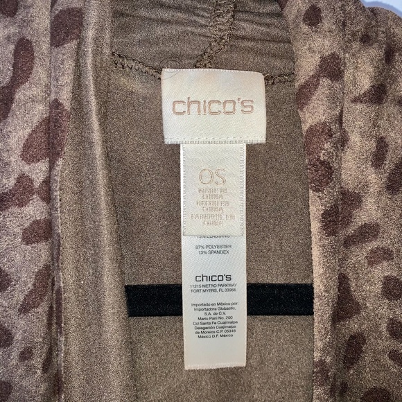 !NEW! Chico's Leopard Shawl (women) - Picture 3 of 3